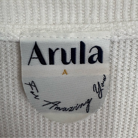 Arula Waffle Knit Lightweight Yosemite National Park Graphic Long Sleeve Shirt - Picture 10 of 10